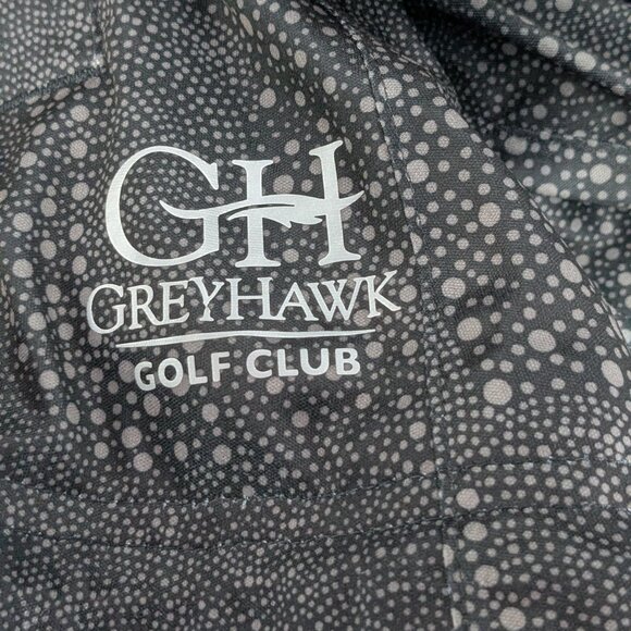 Sunice FlexVent Waterproof Patterned Golf Tornado Jacket Black Size Small - Picture 4 of 4